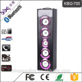 BBQ KBQ-705 45W potable tower surround speakers bluetooth with 6000 mAh build-in Battery FM radio